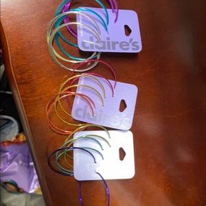 Claire’s earring sets